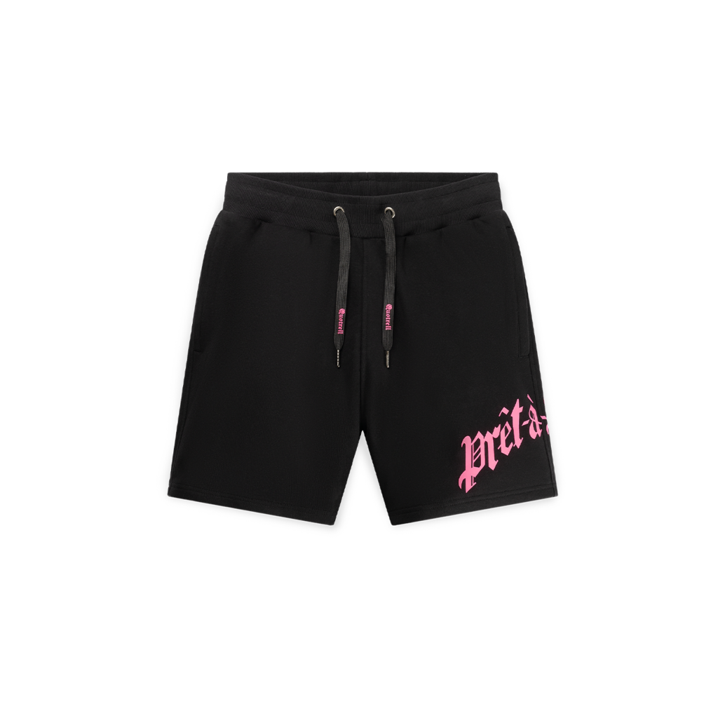 Quotrell Quotrell Miami Shorts Black/Neon Pink