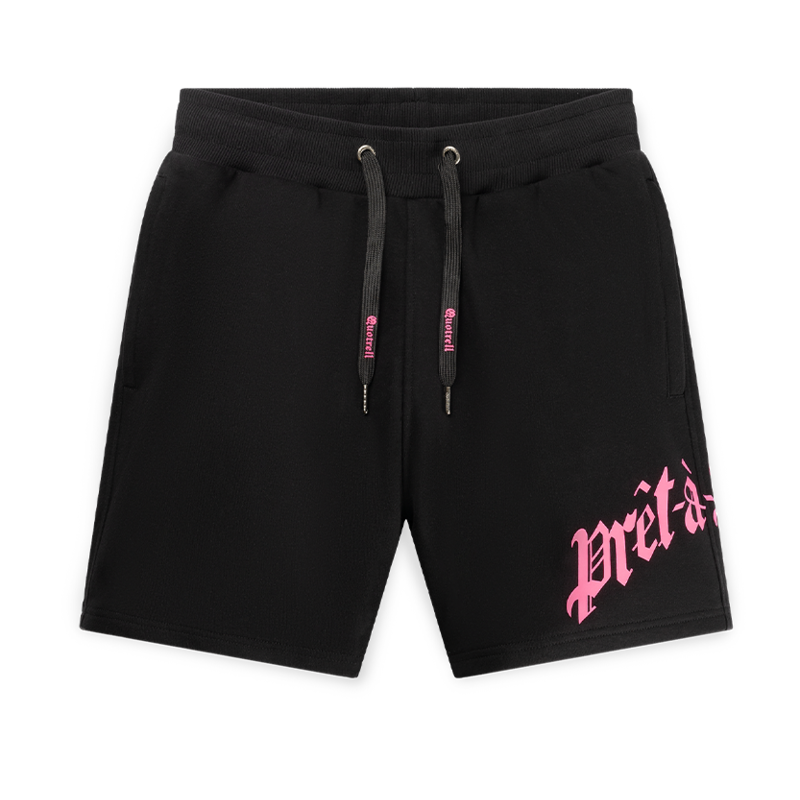 Quotrell Quotrell Miami Shorts Black/Neon Pink