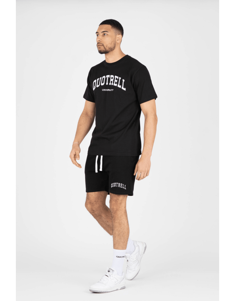 Quotrell Quotrell University Shorts Black/White