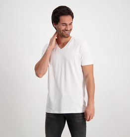 Cars Jeans Cars Jeans Vin V-Neck T-Shirt White