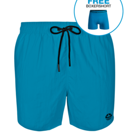 Muchachomalo Muchachomalo Men Swimshort Solid Neon Blue