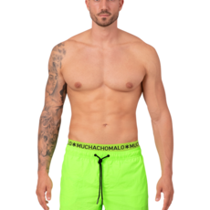 Muchachomalo Muchachomalo Men Swimshort Solid Neon Green