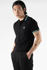 Quotrell Quotrell Ithica Polo Black/White