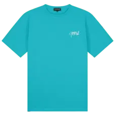 Quotrell Quotrell Monterey T-Shirt Aqua/White