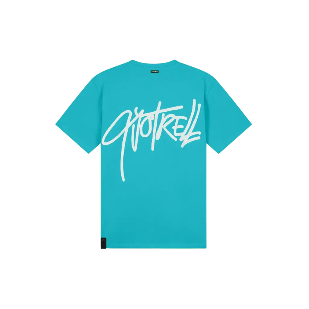 Quotrell Quotrell Monterey T-Shirt Aqua/White