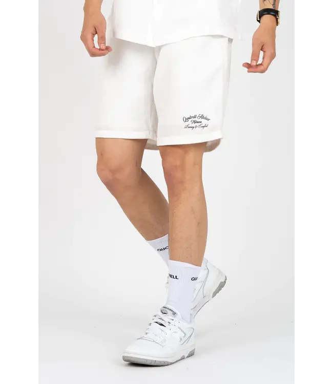 Quotrell Quotrell Atelier Milano Shorts White/Black