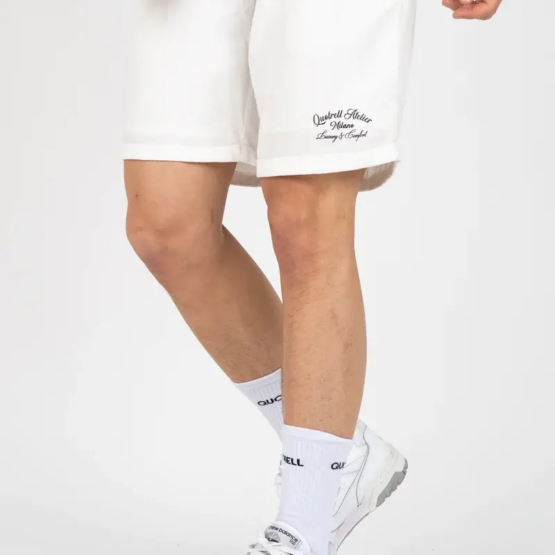 Quotrell Quotrell Atelier Milano Shorts White/Black