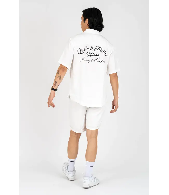 Quotrell Quotrell Atelier Milano Shorts White/Black