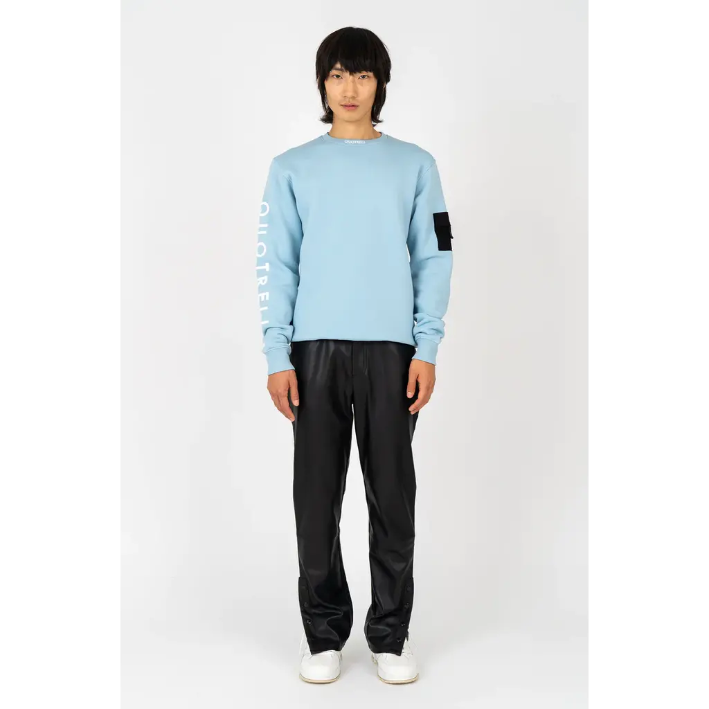 Quotrell Quotrell Dublin Crewneck Light Blue/White