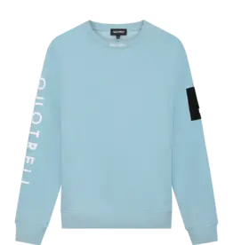 Quotrell Quotrell Dublin Crewneck Light Blue/White