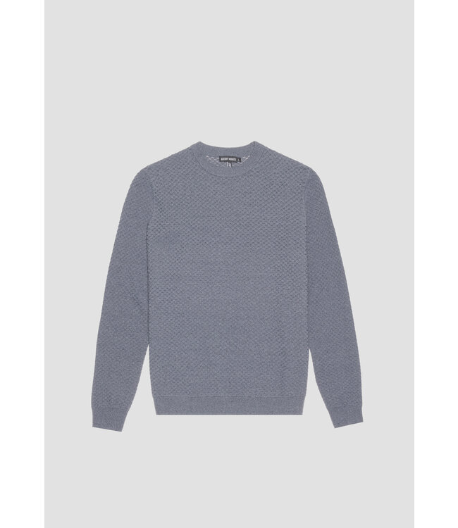 Antony Morato Antony Morato MMSW01360-YA500057 Sweater Blue Denim