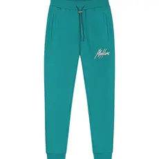 Malelions Malelions Men Duo Essentials Trackpants Teal/White