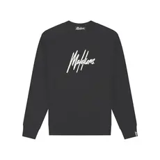 Malelions Malelions Men Duo Essentials Sweater Black/White