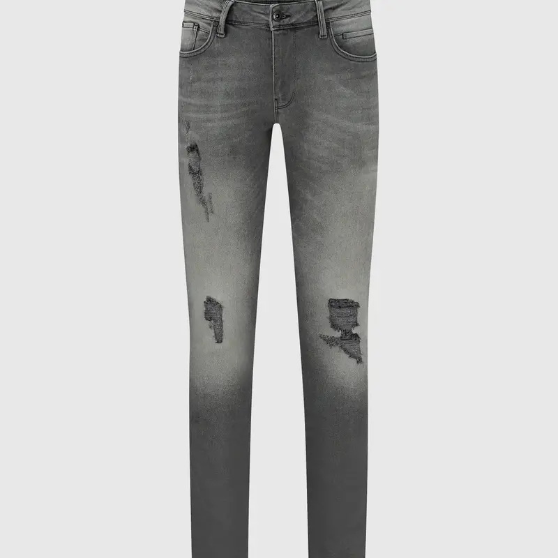 PurePath (by PureWhite) Purewhite The Jone Mid Grey - Skinny Fit