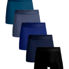 Muchachomalo Muchachomalo LCSOLID1010-69 Men 5-pack Boxershorts