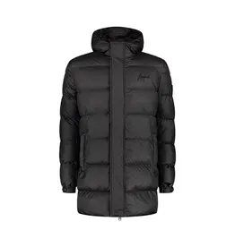 Malelions Malelions Men Long Puffer Jacket Black