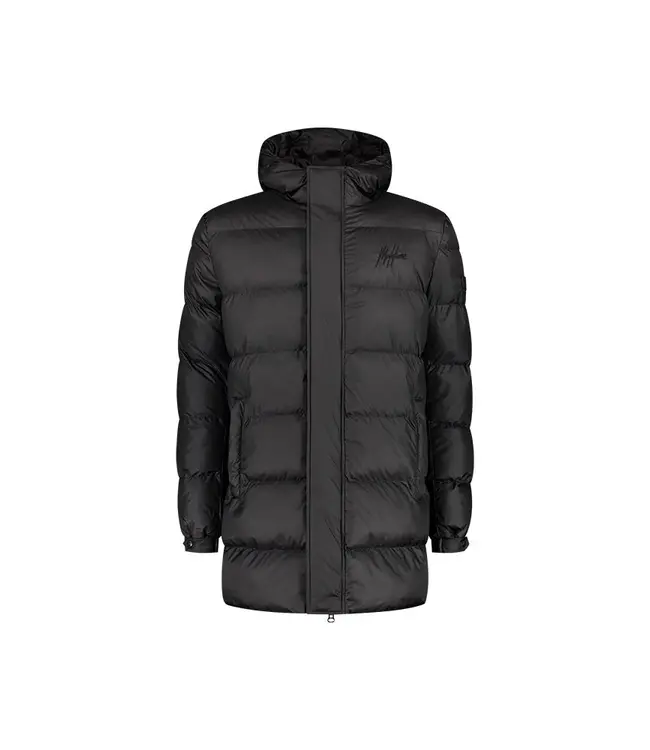 Malelions Malelions Men Long Puffer Jacket Black