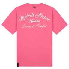 Quotrell Quotrell Atelier Milano T-Shirt Pink/White