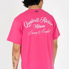 Quotrell Quotrell Atelier Milano T-Shirt Pink/White
