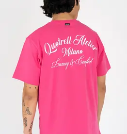 Quotrell Quotrell Atelier Milano T-Shirt Pink/White