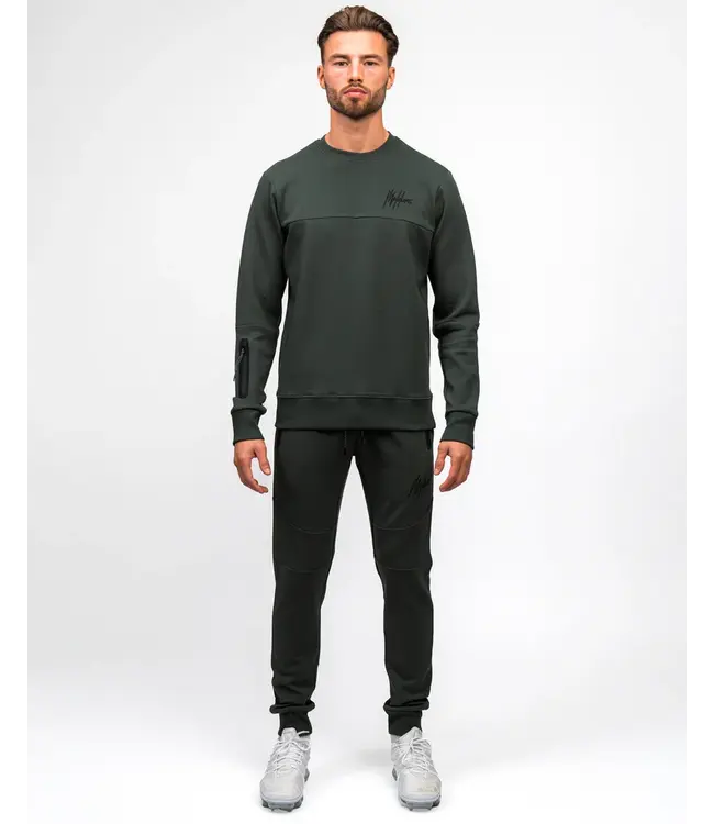 Malelions Malelions Sport Counter Sweater Dark Green