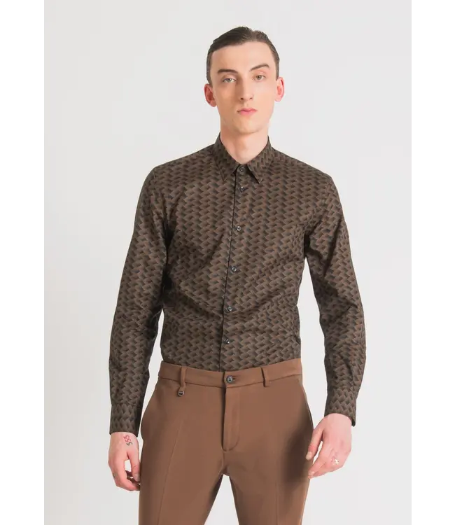 Antony Morato Antony Morato MMSL00628-FA430578 Napoli Camel Blouse