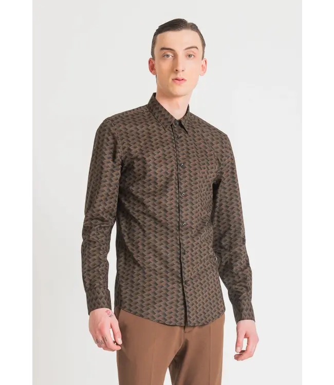 Antony Morato Antony Morato MMSL00628-FA430578 Napoli Camel Blouse