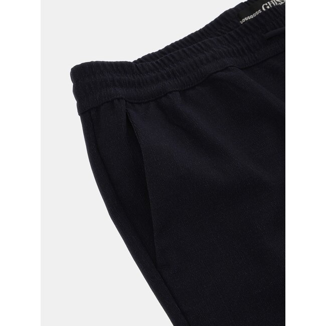 Guess Guess M3BB24 WFO80-F73J Harper Woven Draw Pantalon Navy