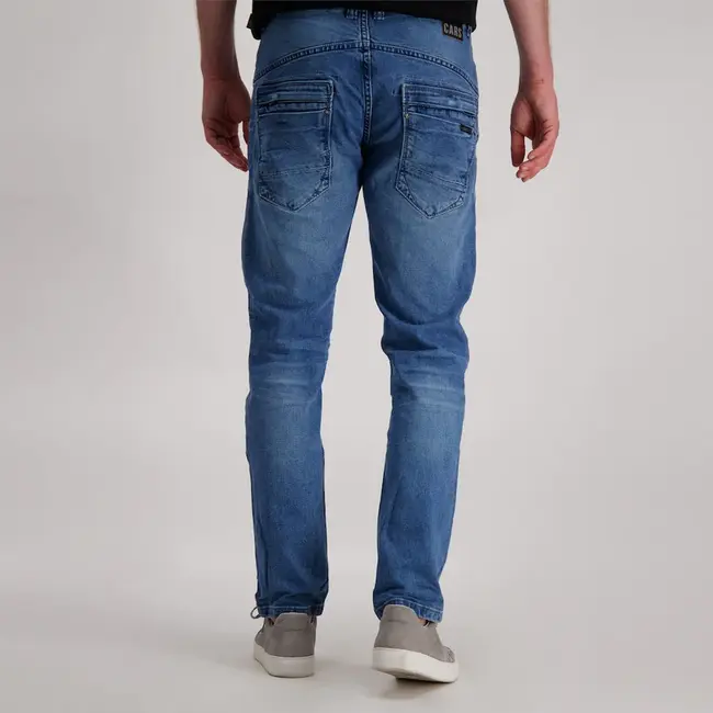 Cars Jeans Cars Jeans 7403805 Blackstar Tapered Str. Stw/Bl Camden Wash