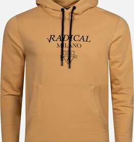 Radical Radical Hoodie Scudo Camel - Slim Fit