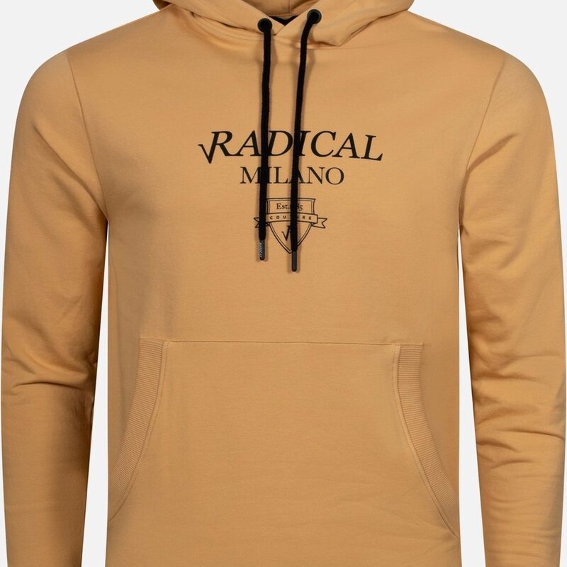 Radical Radical Hoodie Scudo Camel - Slim Fit