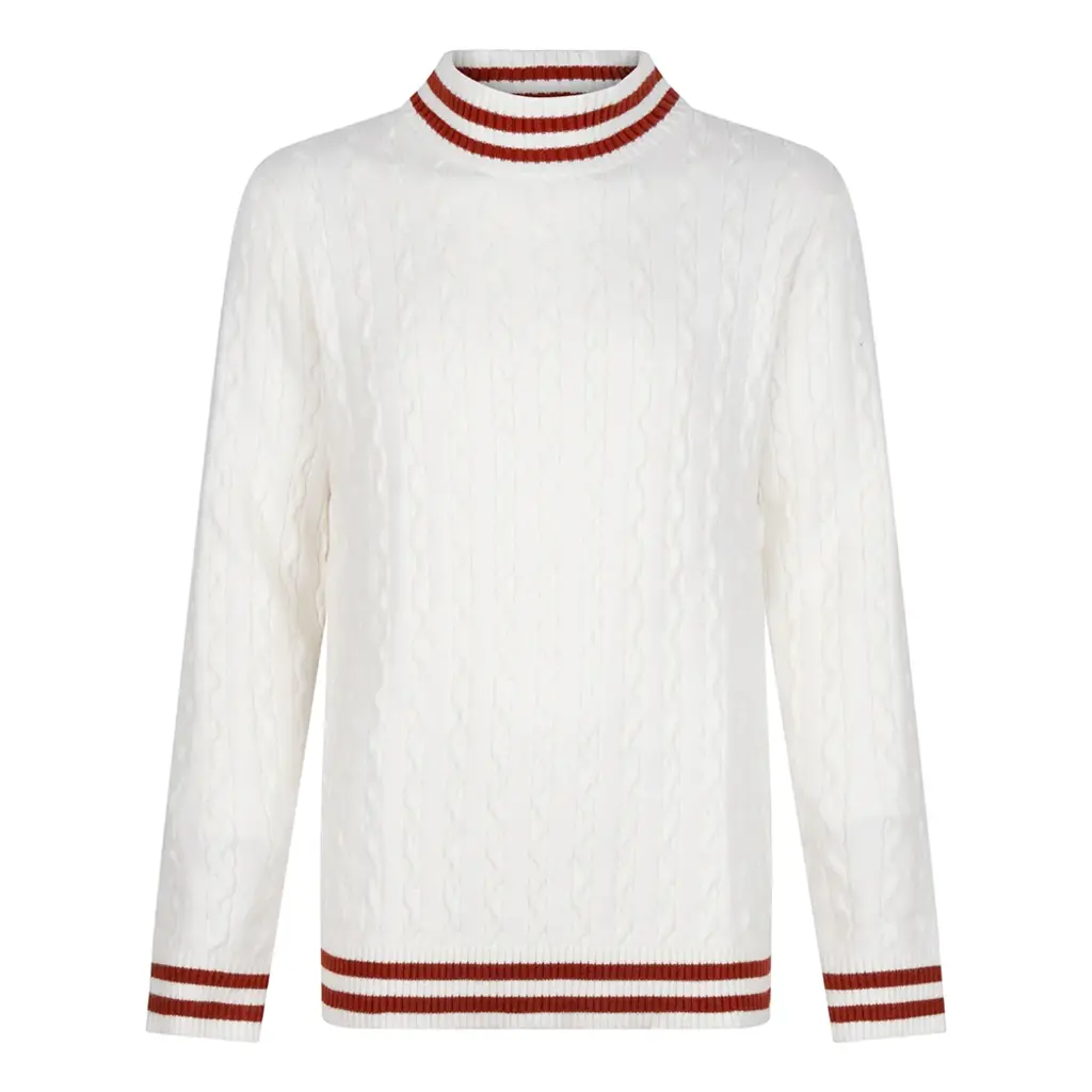 Radical Radical Knitwear Cable Sweater Beige - Regular Fit