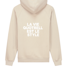 Quotrell Quotrell La Vie Hoodie Oat/Off White