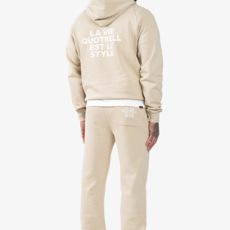 Quotrell Quotrell La Vie Hoodie Oat/Off White