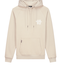 Quotrell Quotrell La Vie Hoodie Oat/Off White