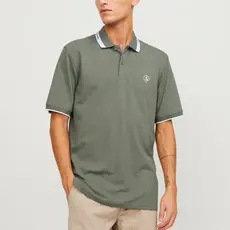 Jack & Jones Jack & Jones JCOHASS LOGO POLO SS Avage Green