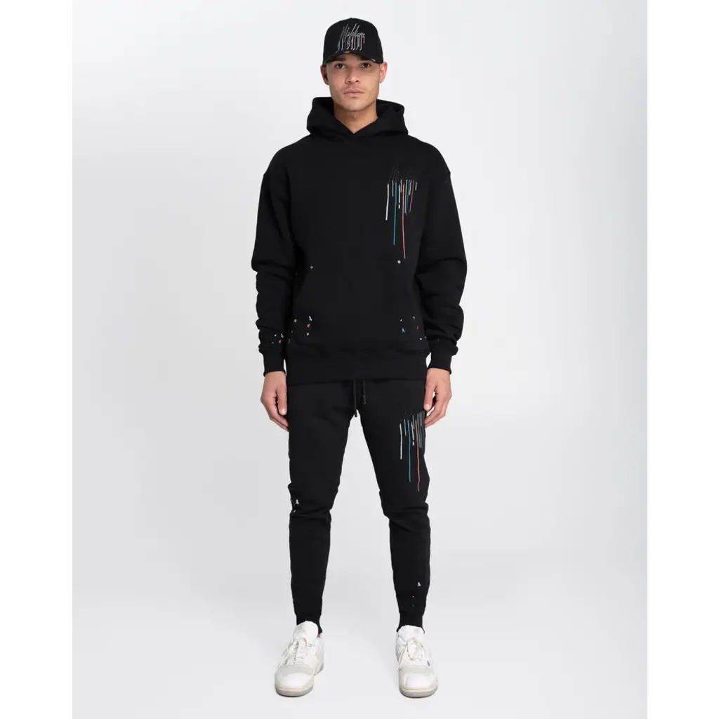 Malelions Malelions Men Painter Hoodie Black