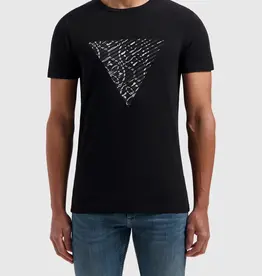 PurePath (by PureWhite) PurePath Monogram Triangle T-Shirt Black