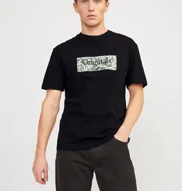 Jack & Jones Jack & Jones Branding Tee SS Crewneck Black