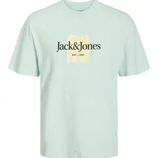 Jack & Jones Jack & Jones JORLAFAYETTE BRANDING TEE SS CREW NEC LN Skylight