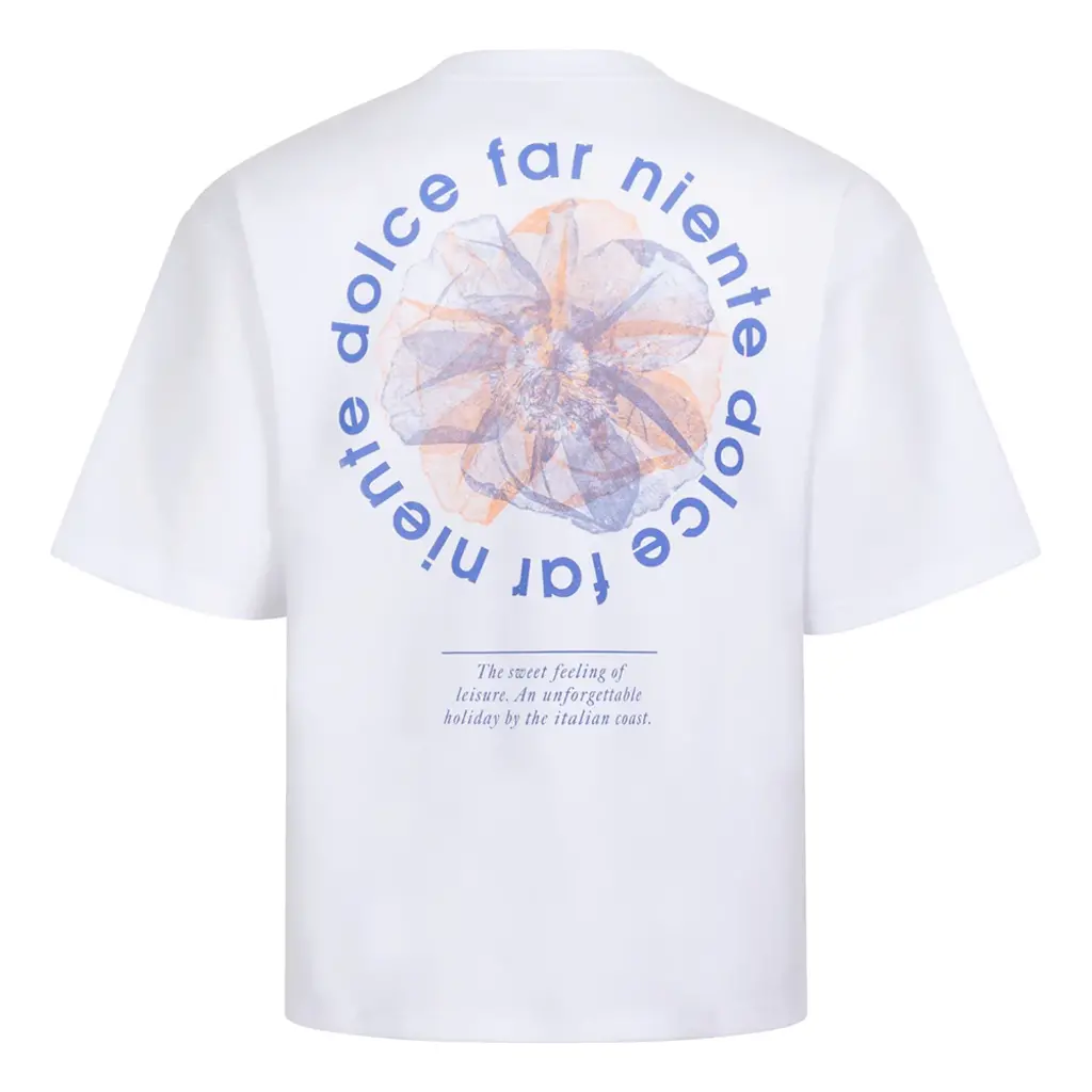 Radical Radical T-Shirt Davide Dolce Far Niente White