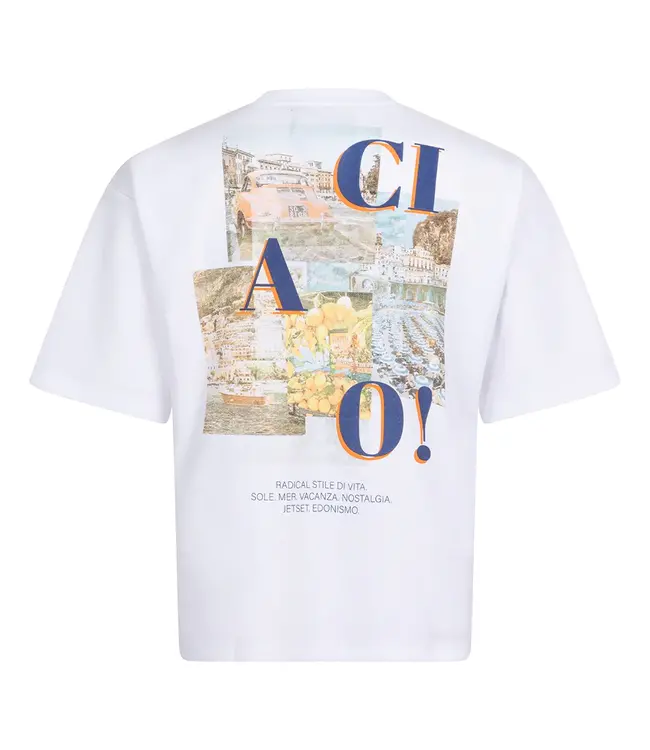 Radical Radical T-Shirt Davide Riva White