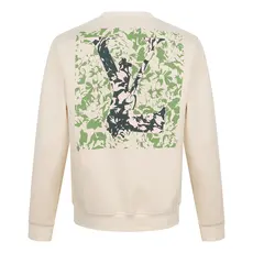 Radical Radical Sweater Crewneck Gun Flower Off White