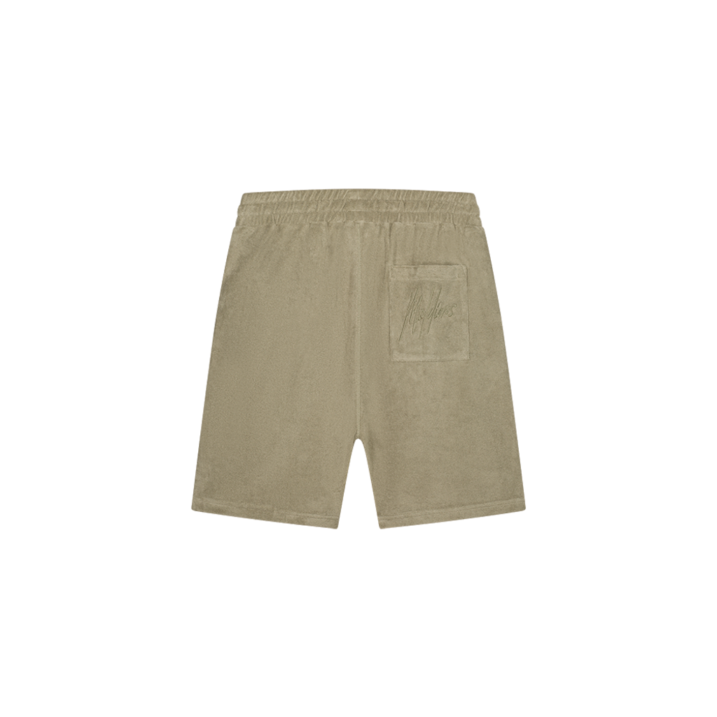 Malelions Malelions Men Signature Towelling Shorts Dry Sage