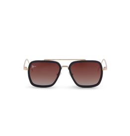 Malelions Malelions Men Abstract Sunglasses Gold