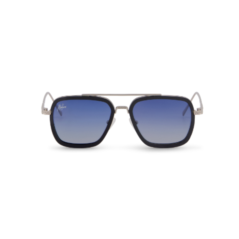 Malelions Malelions Men Abstract Sunglasses Silver