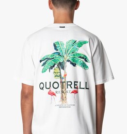 Quotrell Quotrell Resort T-Shirt Off White/Green