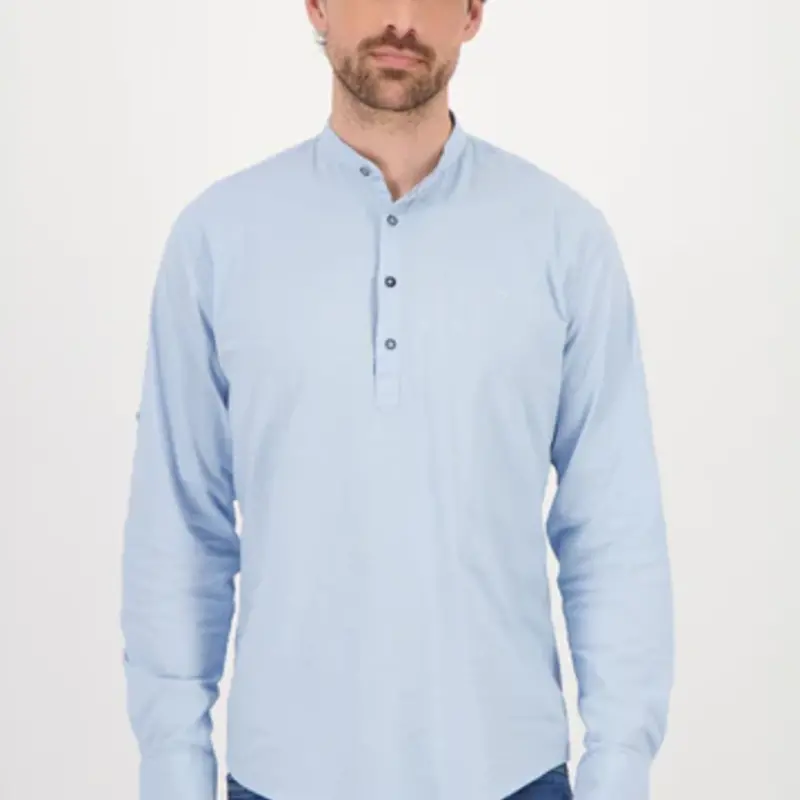 Gabbiano Gabbiano Linnen Shirt Tile Blue