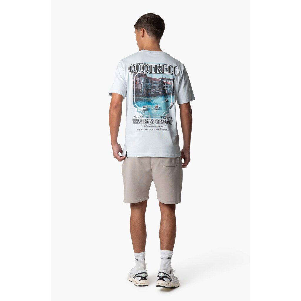 Quotrell Quotrell Venezia T-Shirt Light Blue/Black