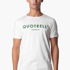 Quotrell Quotrell Basic Garments T-Shirt Off White/Green